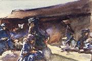 John Singer Sargent Black Tent USA oil painting artist